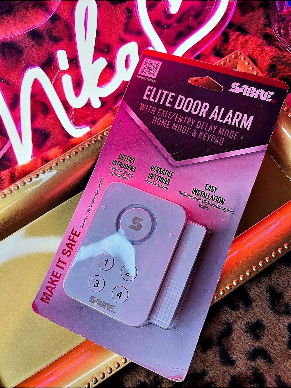 🚨 SABRE Elite Door Alarm – 120 dB